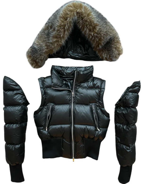 Y2K Laqué Leather Jacket