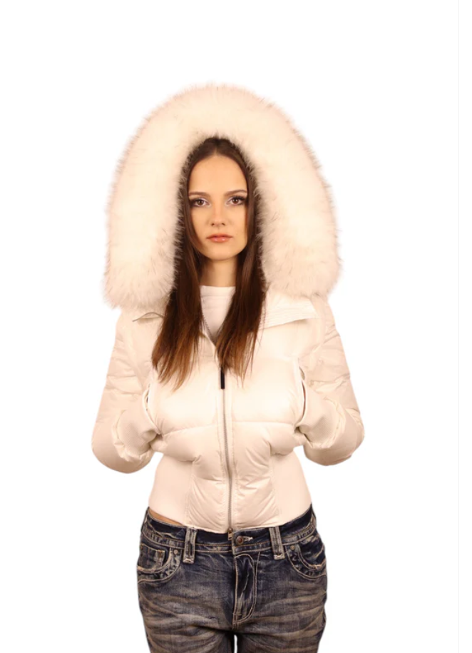 Y2K Laqué Leather Jacket