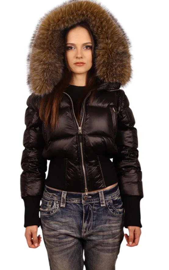 Y2K Laqué Leather Jacket