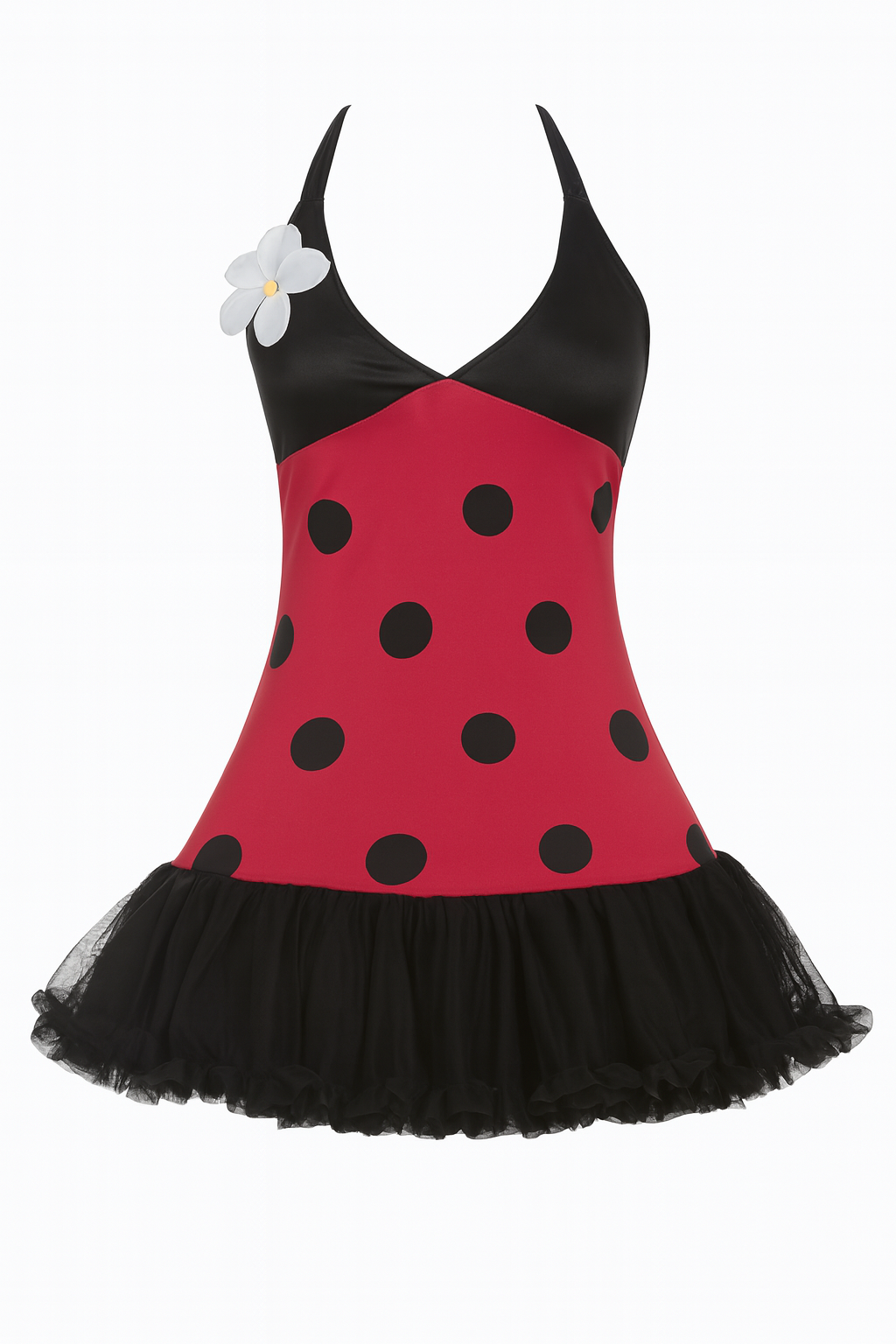 Polka Dot Ladybug Skirt Set